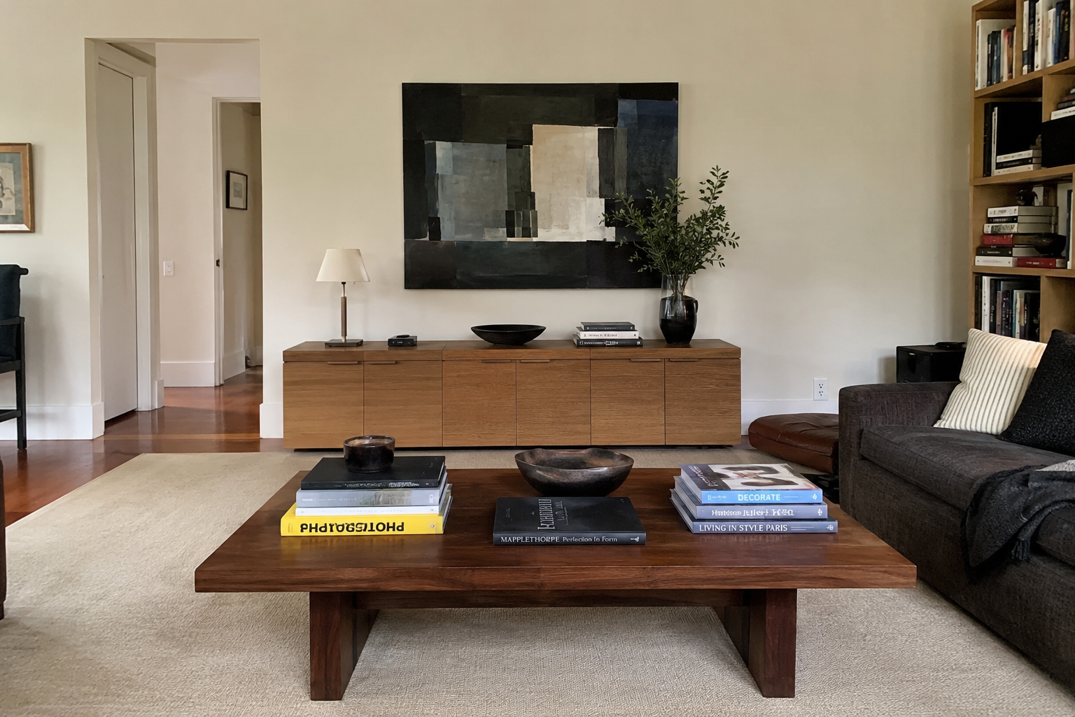 Dated interior before renovation visualization