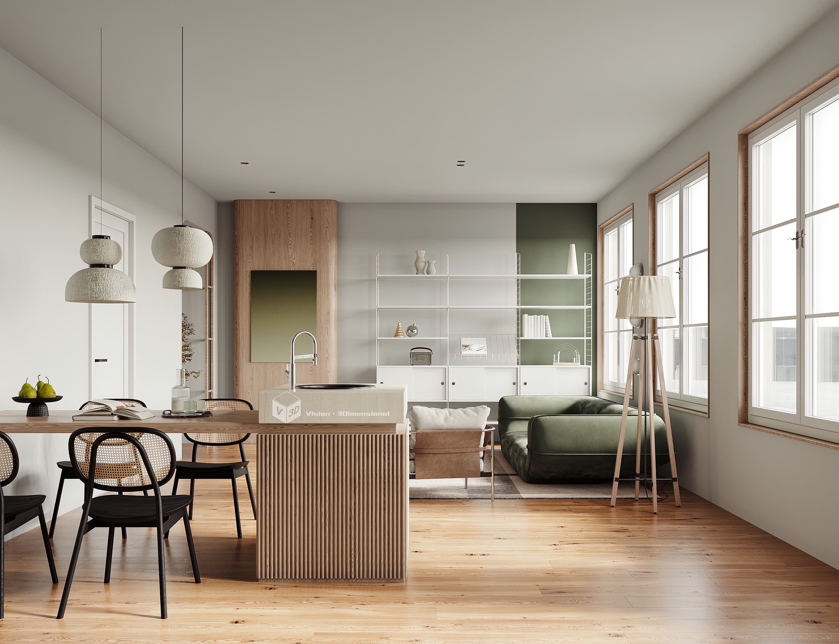 Interior style reference for AI Remodel Visualizer