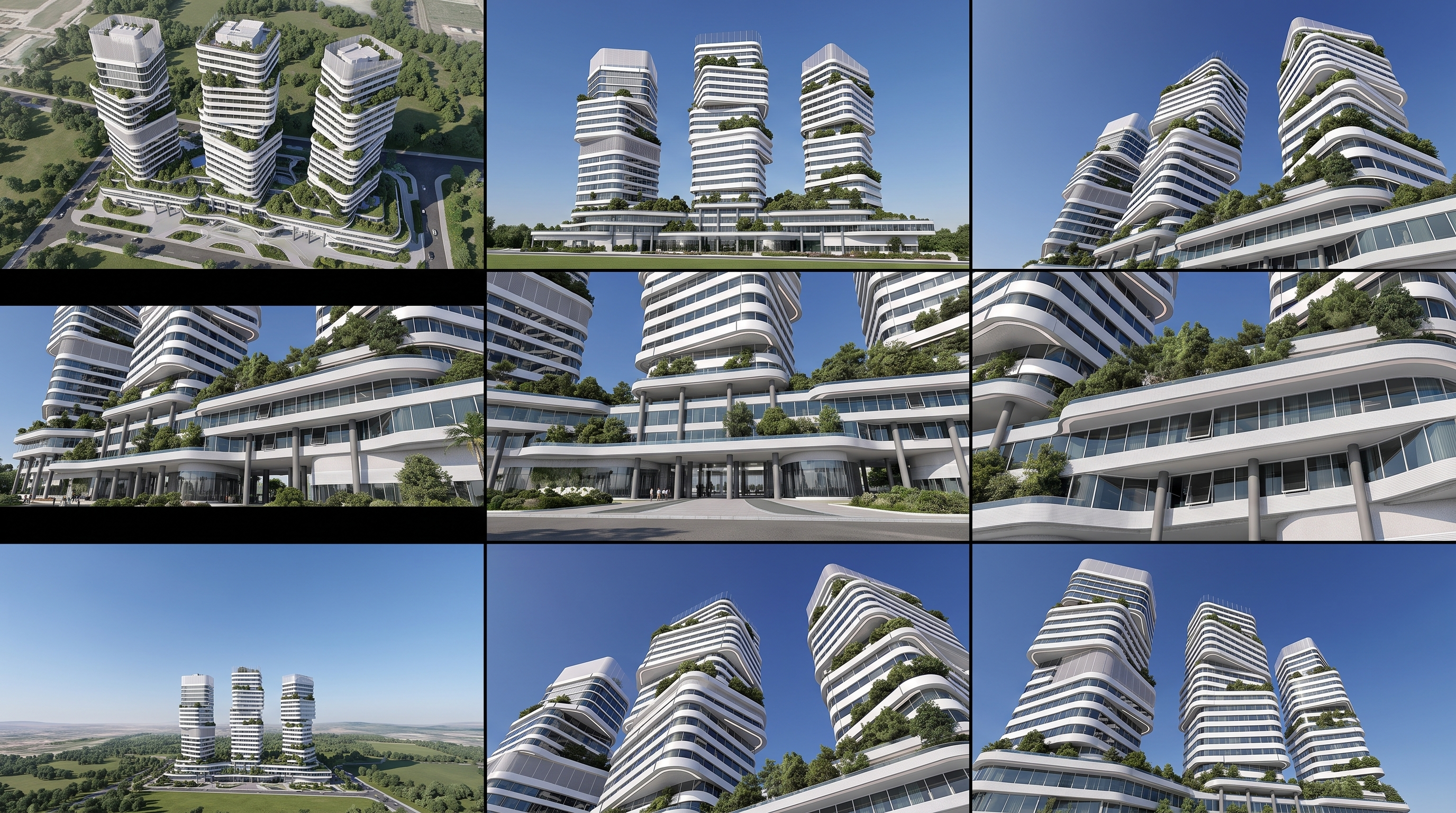 Source architecture image before multi-angle expansion