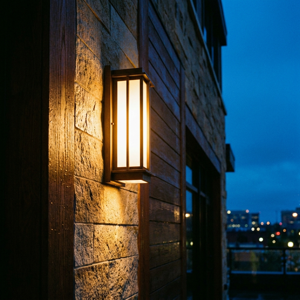 Render Exterior Facade Lighting