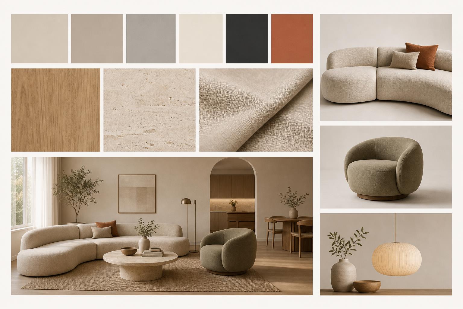 AI Mood Board — mood board
