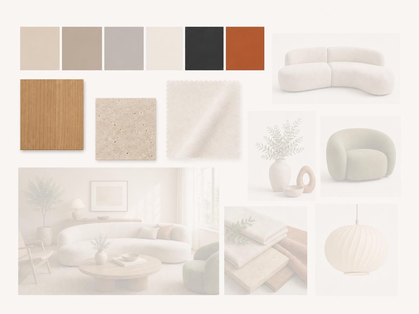 AI Mood Board — inputs