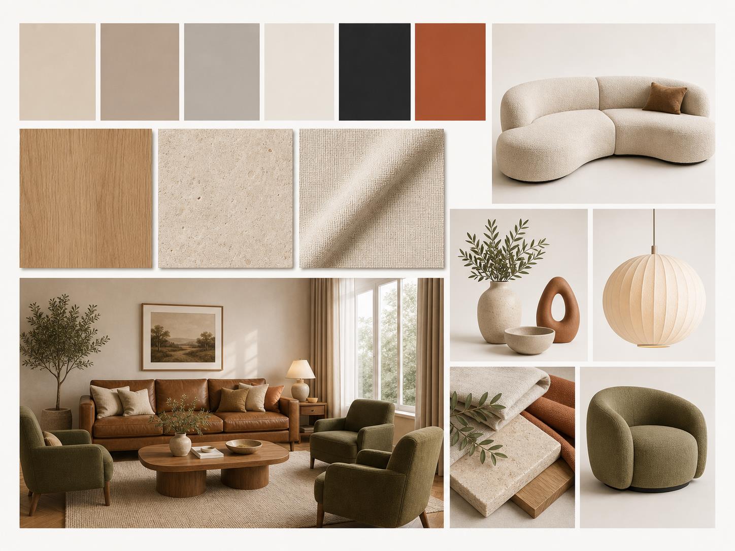 AI Mood Board — mood board