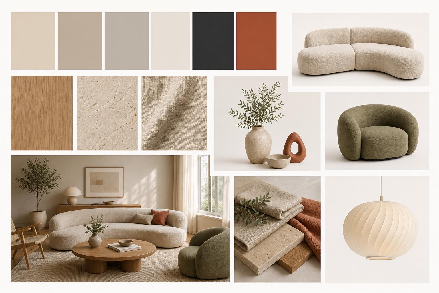 AI Mood Board — mood board