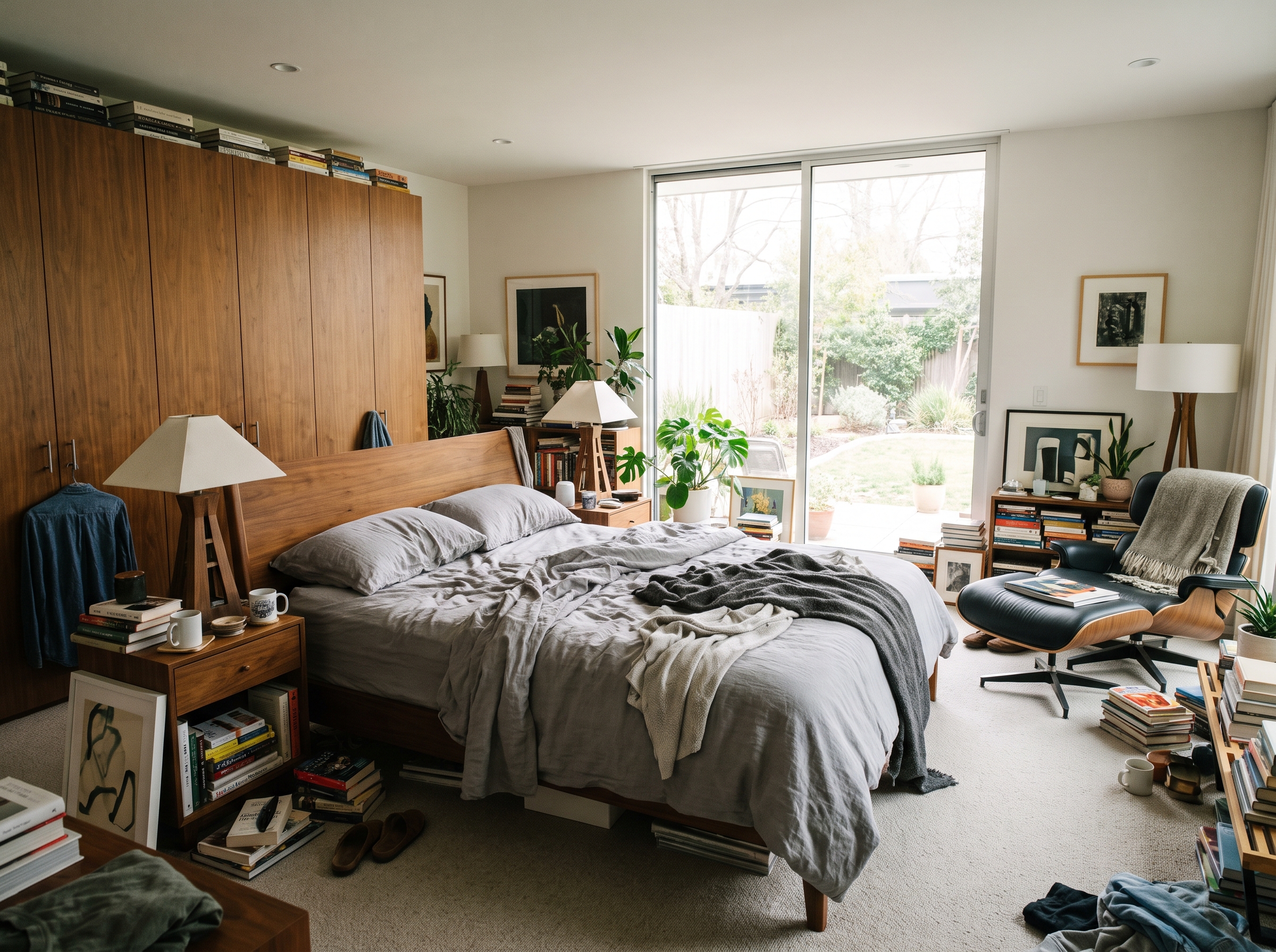 Empty Your Space — bedroom before