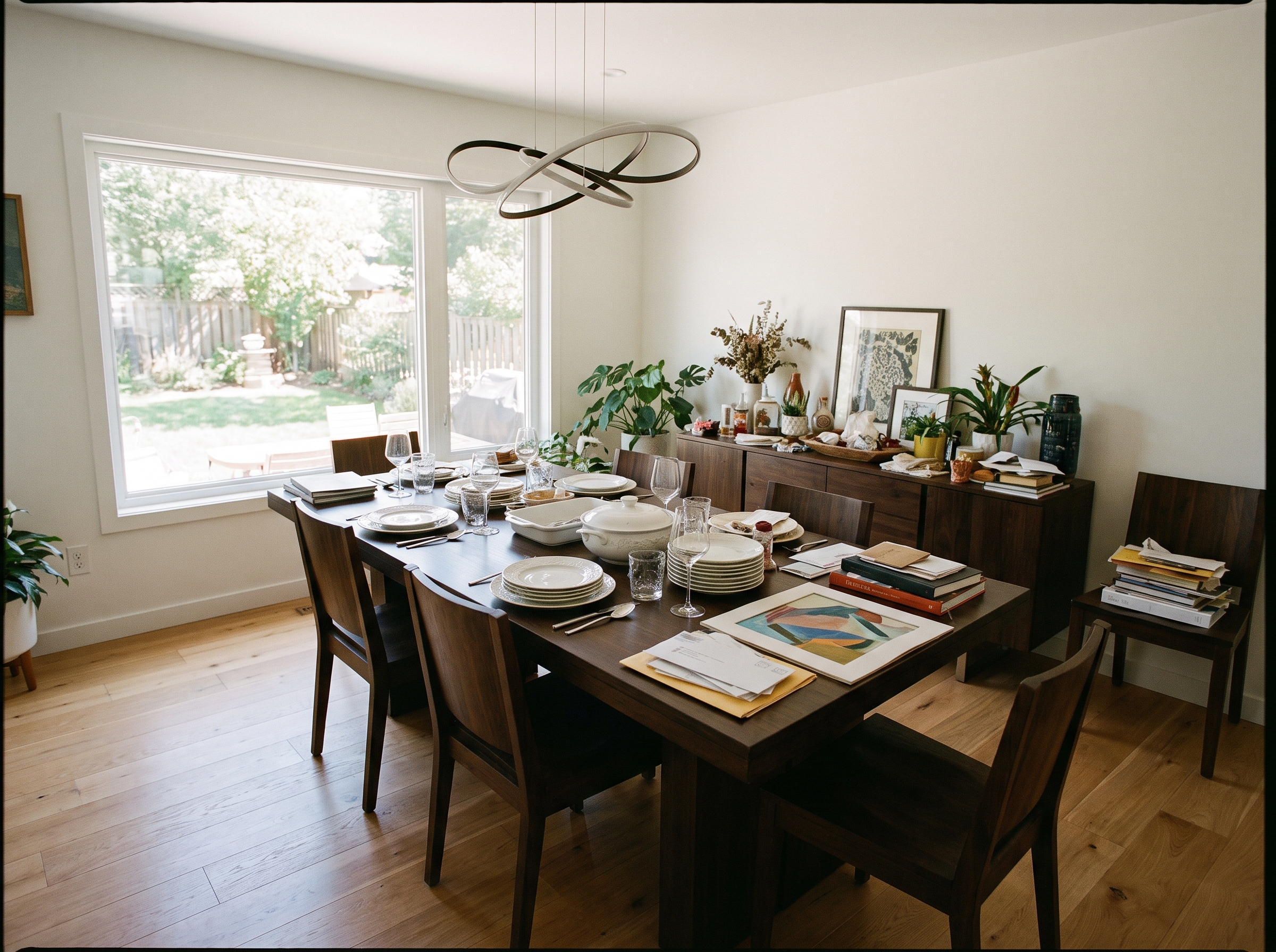 Empty Your Space — dining before