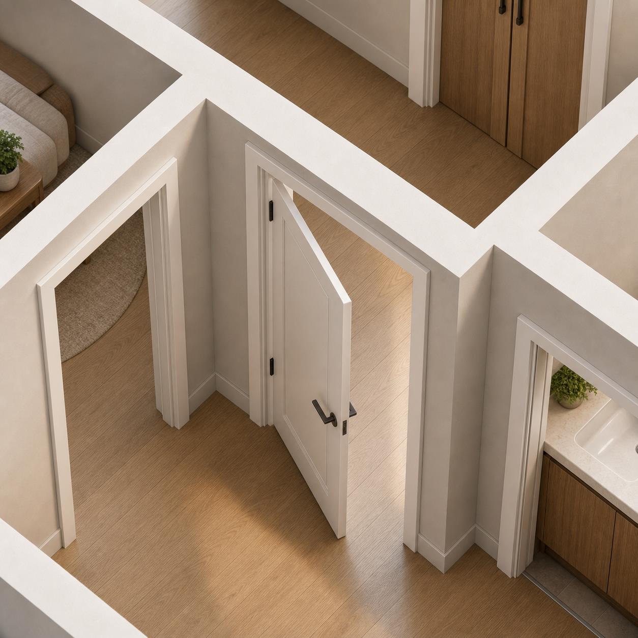 Floor Plan to 3D — doors