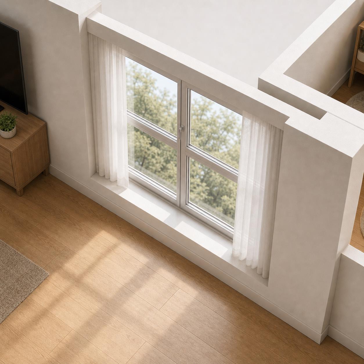 Floor Plan to 3D — windows