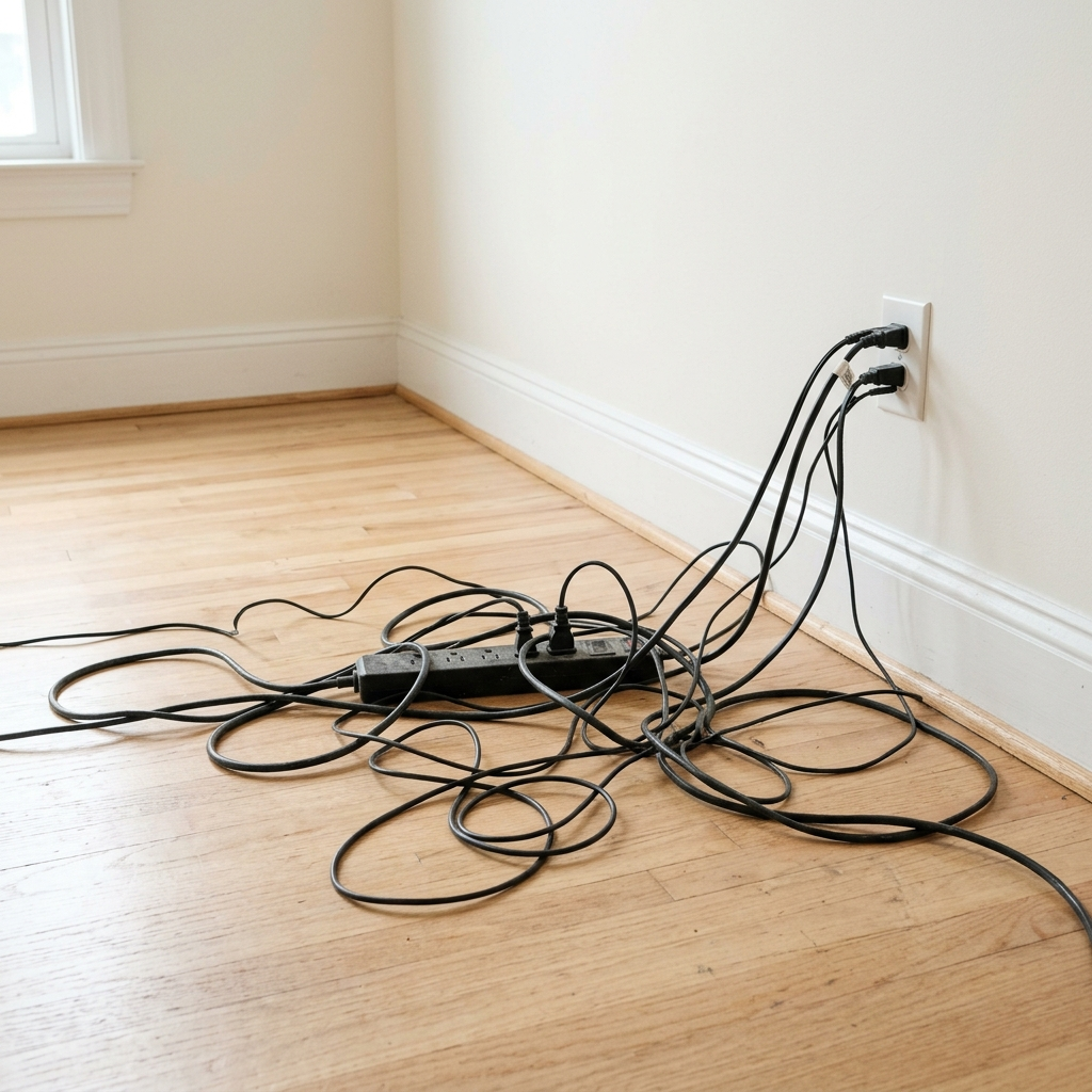 Object Removal — wires to erase