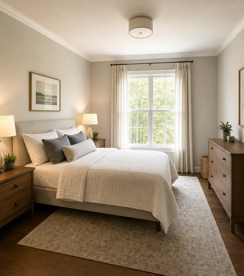 Room Repurpose — library before