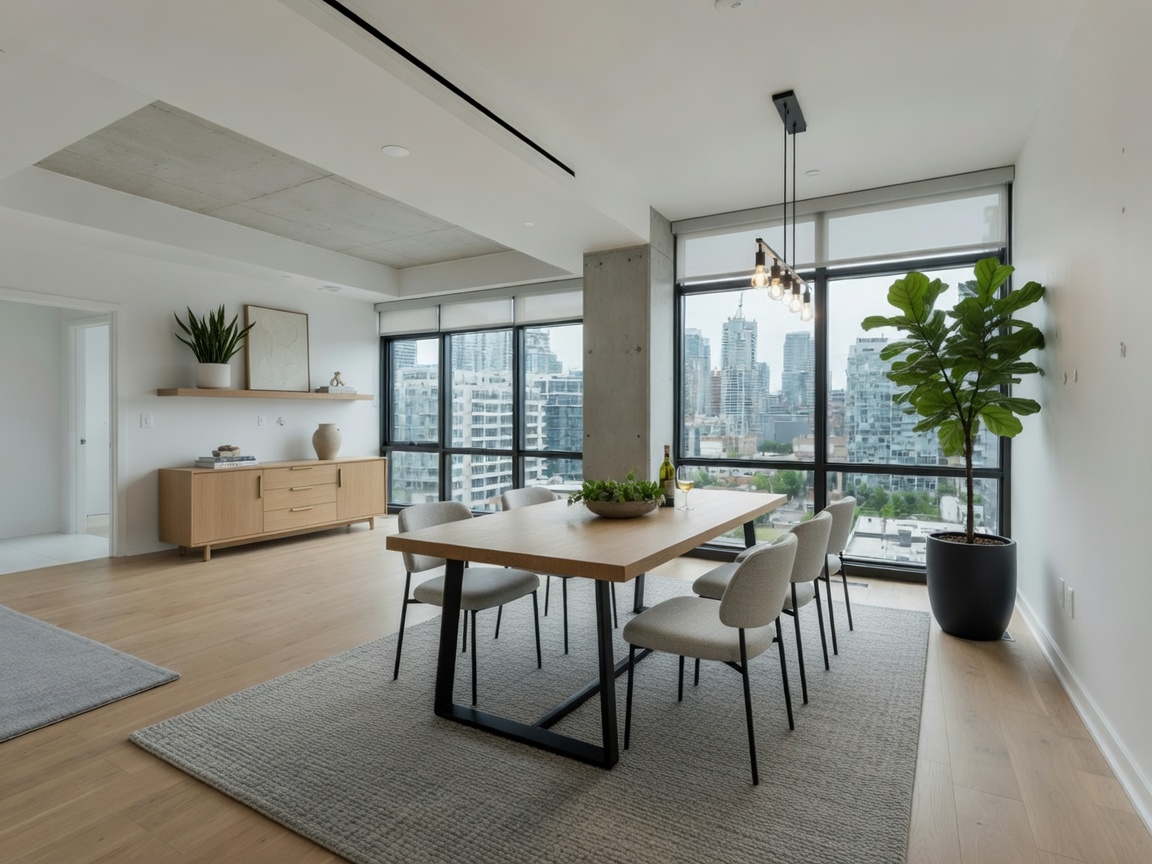 Virtual Staging Dining — after
