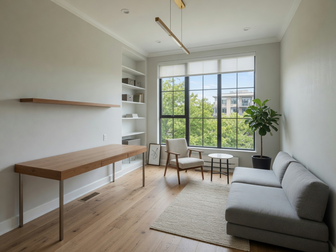 Virtual Staging Office — before